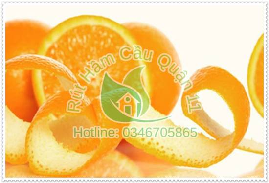 Dùng vỏ cam khử mùi cũng khá hiệu quả