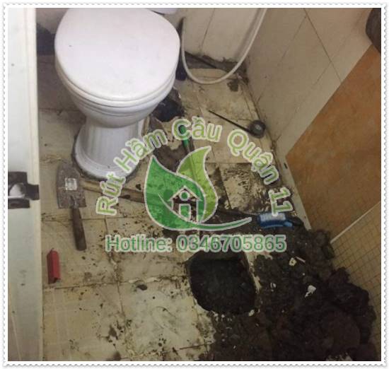 Bồn cầu bị nghẹt không lối thoát